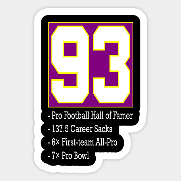 John Randle is a Legend Sticker by Retro Sports